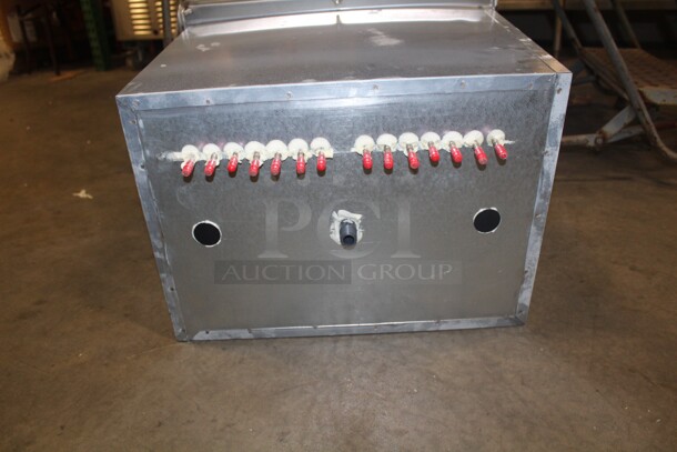 NEW IN BOX! Advance Tabco Model D-24 Commercial Stainless Steel Underbar Drop In Ice Bin With Lid. 18x21x16 - Image 3 of 3