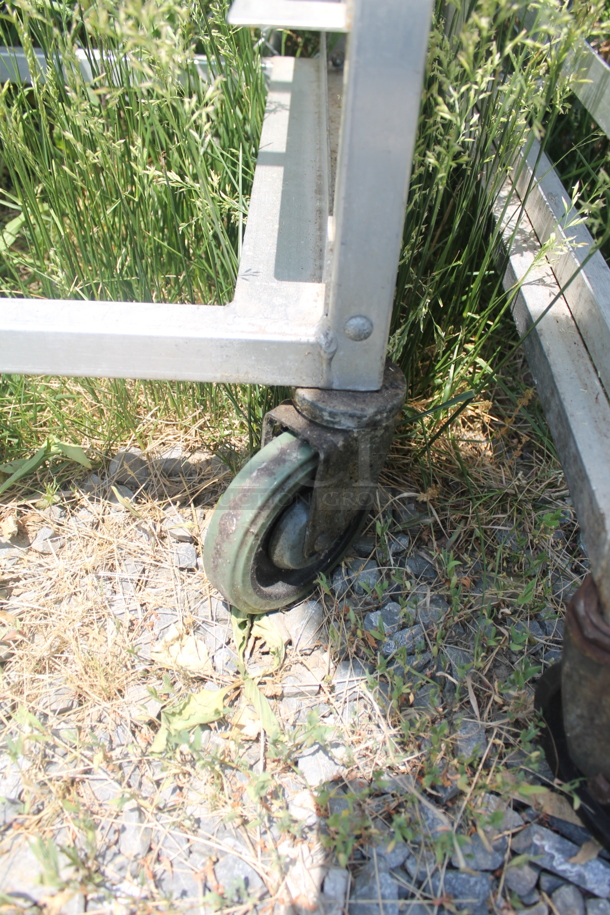 Commercial Stainless Steel Sheet Pan Rack On Commercial Casters. - Image 3 of 4