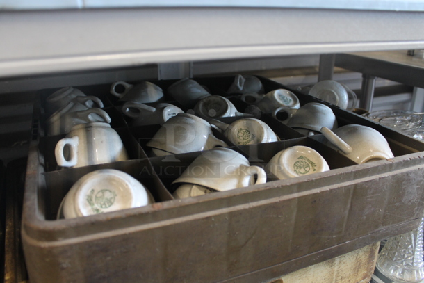 ALL ONE MONEY! Lot of 4 Dish Caddies of Various Dishes Including Ceramic Mugs - Image 3 of 5