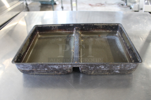 21 Metal Rectangular Double Well Baking Pans. 21 Times Your Bid! - Image 2 of 4