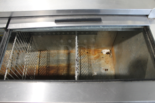 Beverage Air DW79-B Stainless Steel Commercial Back Bar Bottle Cooler w/ 3 Sliding Lids. 115 Volts, 1 Phase. Tested and Powers On But Does Not Get Cold - Image 5 of 11