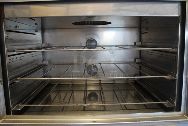 Nu Vu SUB-123P Stainless Steel Commercial Electric Powered Floor Style Oven Proofer on Commercial Casters. 208 Volts, 3 Phase.  - Image 3 of 6