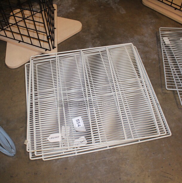 NEW! 4 Coated Refrigerator/Freezer Racks. 26x27 4X Your Bid! 