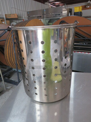 One NEW Stainless Steel Steamer Basket. 12X14
