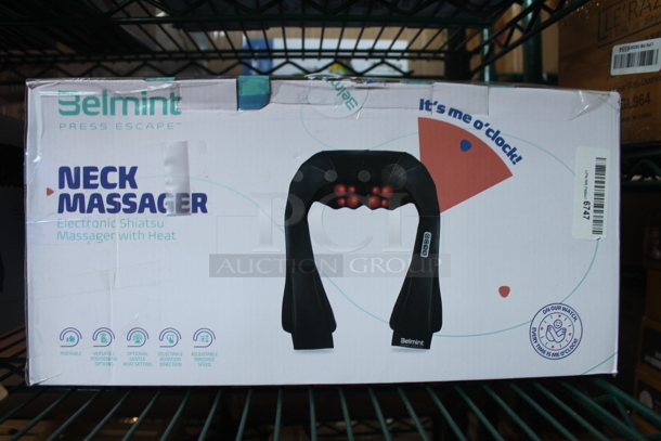 ALL ONE MONEY! Tier Lot of Various BRAND NEW SCRATCH AND DENT! Items Including Neck Massager and Leg & Foot Air Compression Massager with Heat - Image 2 of 4