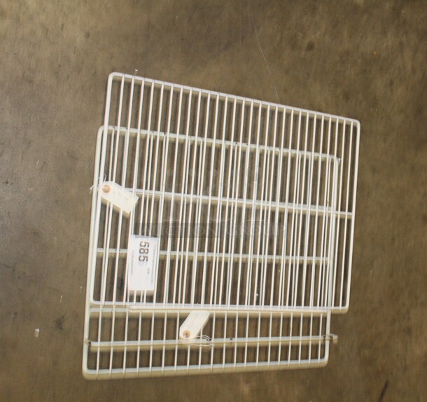 NEW! 2 Coated Refrigerator/Freezer Racks. 16.5x22 2X Your Bid! 