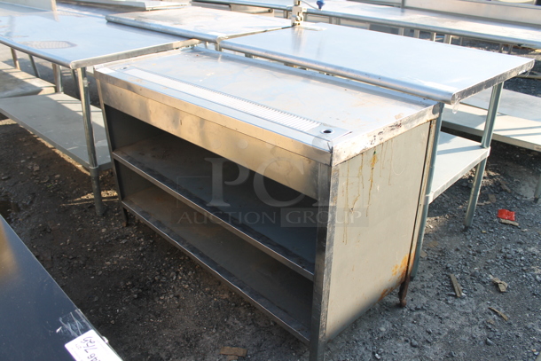 Stainless Steel Commercial Soda Station w/ 2 Under Shelves. - Image 3 of 3