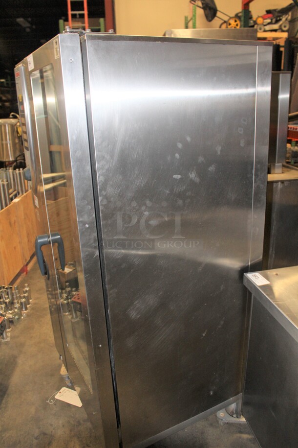 AWESOME! Rational Model SCC-201 Commercial Stainless Steel 5 Senses Electric Combi Oven On Legs. 35x31x71. 208/240V. 3 Phase.  - Image 6 of 8