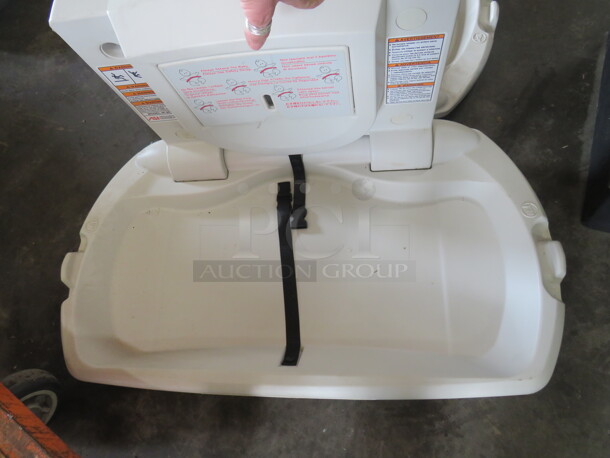 One Wall Mount ASI Baby Changing Station. - Image 1 of 1
