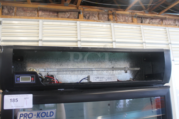 BRAND NEW! Pro-Kold CV16-ULH / DURF 16 W Metal commercial Single Door Reach In Freezer Merchandiser w/ Poly Coated Racks. 115 Volts, 1 Phase. Tested and Working! - Image 2 of 8