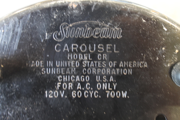 Sunbeam CR Metal Countertop Carousel Rotisserie. 120 Volts, 1 Phase. - Image 5 of 5