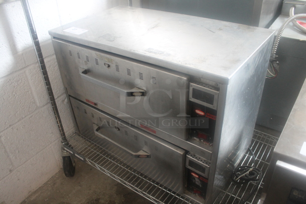 Hatco HDW-2R Stainless Steel Commercial 2 Drawer Warming Drawer. 120 Volts, 1 Phase. Tested and Working! - Image 2 of 6