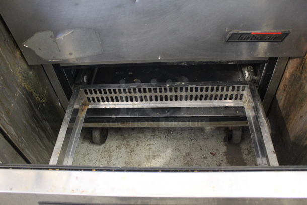 Turbo Air TUR-28SD-D2 Stainless Steel Commercial 2 Drawer Undercounter Cooler on Commercial Casters. 115 Volts, 1 Phase. Tested and Working! - Image 5 of 7