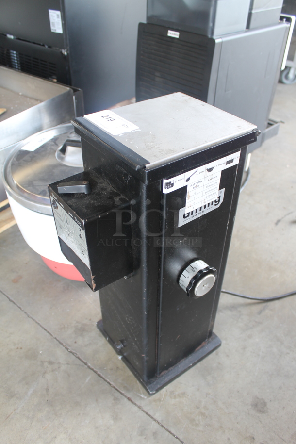 Ditting Metal Commercial Countertop Espresso Bean Grinder. 120 Volts, 1 Phase. Tested and Working! - Image 2 of 7