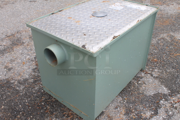 Mifab MI-G-4 Metal Commercial Grease Trap. - Image 3 of 5