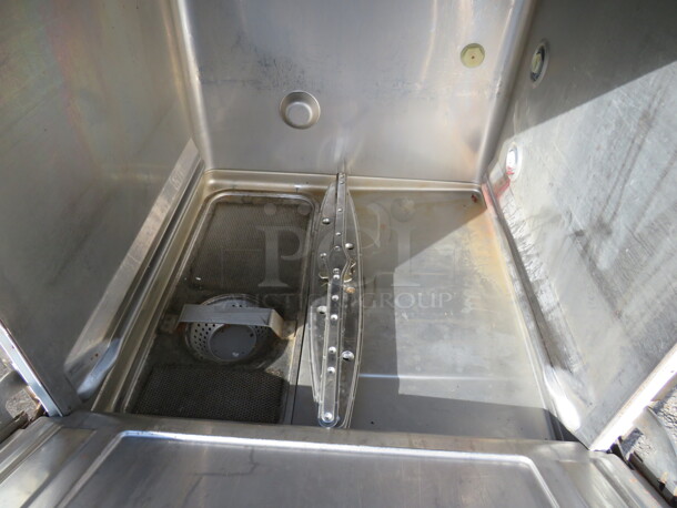 One Hobart Under Counter Dishwasher. Model# LXEH. 120/208-240 Volt. 1 Phase. Unable To Test. 23X25X32.5. $8277.50. - Image 3 of 4