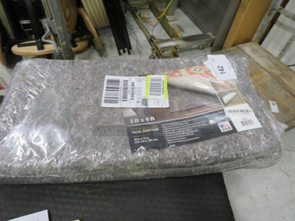 One NEW 4ftX6ft Mohawk Under Pad For Rugs.