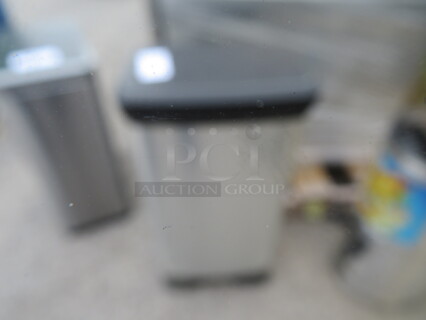 One Trash Can.