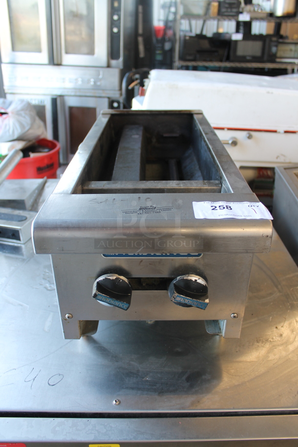 Imperial Stainless Steel Commercial Countertop Natural Gas Powered Charbroiler. Missing Grates. - Image 1 of 5