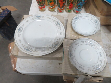 One Lot Of Assorted Dishes.