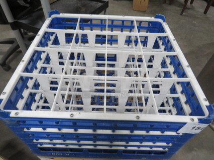 One Blue 16 Hole Deep Dishwasher Rack.