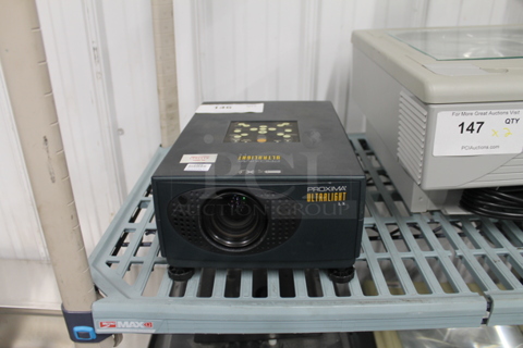 Proxima Ultralight LX Projector. 100-120/200-240 Volts, 1 Phase.