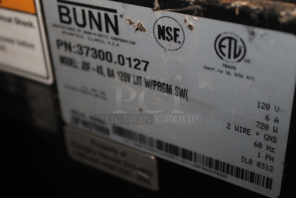 2012 Bunn JDF-4S Metal Commercial Countertop Beverage / Juice Dispenser. 120 Volts, 1 Phase. Tested and Working! - Image 5 of 5