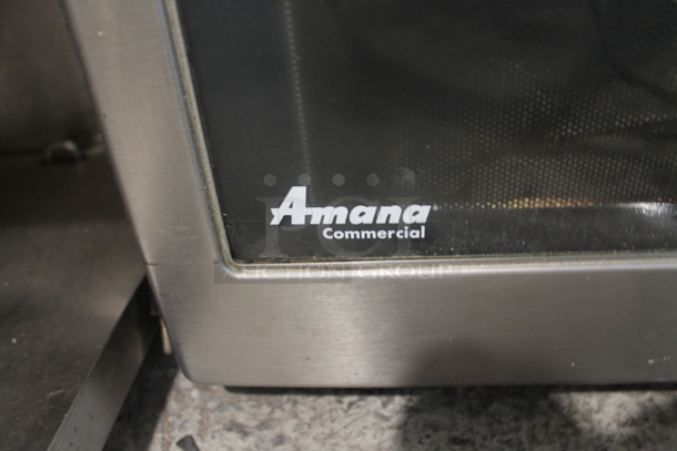 Amana RFS10SW2 Stainless Steel Commercial Countertop Microwave Oven. 120 Volts, 1 Phase. - Image 3 of 8