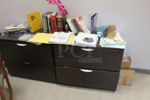 ALL ONE MONEY! ROOM LOT of Various Items Including Desks, Filing Cabinets, Paper Shredder and Chairs. BUYER MUST REMOVE. - Image 7 of 12