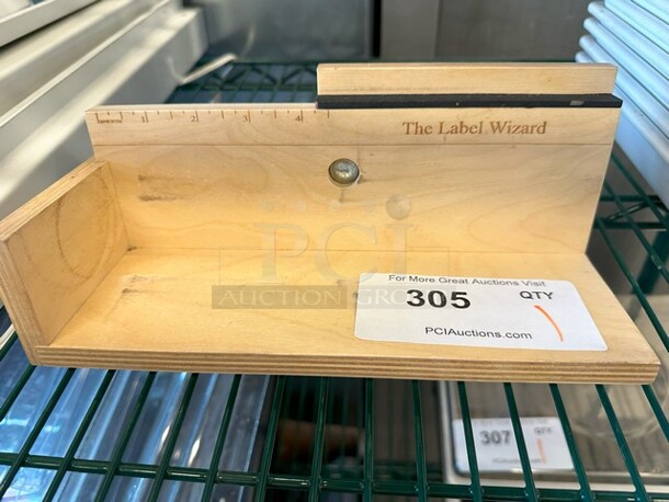 Label Wizard Wooden Countertop Unit. - Image 3 of 4