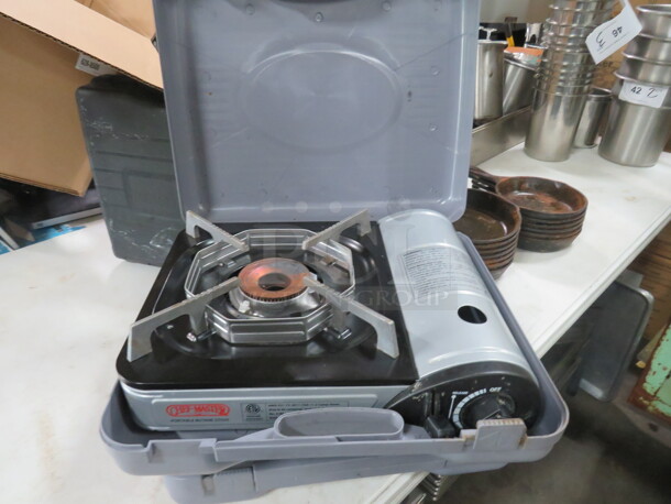 One Chef Master Portable Butane 1 Burner In Carry Case.