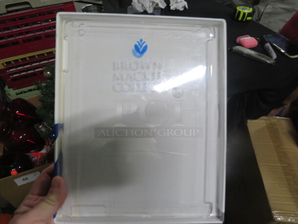 One Mega Lot Of NEW Brown Mackee College IPAD Hard Cases. - Image 1 of 3