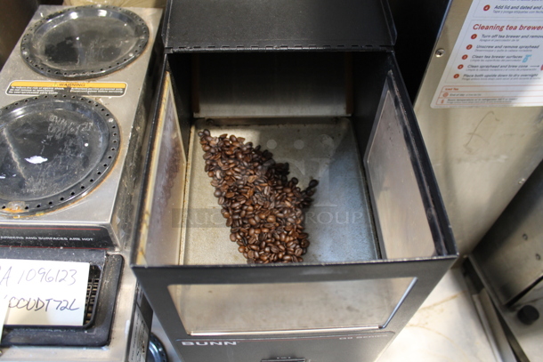 Bunn G9 HD Metal Commercial Countertop Coffee Bean Grinder. 120 Volts, 1 Phase. Tested and Working! - Image 4 of 7