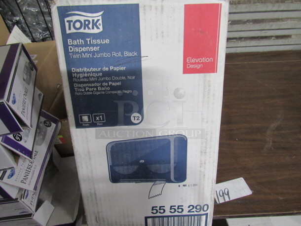 One NEW Tork Toilet Paper Dispenser. #55 55 290