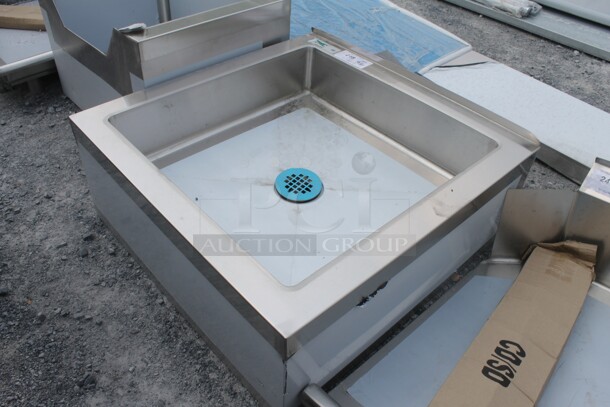 BRAND NEW SCRATCH AND DENT! Regency 600SM24246 Commercial Stainless Steel One Compartment Floor Mop Sink  - Image 3 of 4