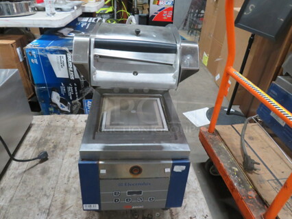 One Electrolux Panini Press. Model# HSPPAN. 208 Volt. 