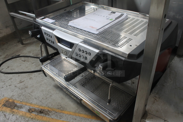 Astoria Commercial Stainless Steel Electric Countertop 2 Group Espresso Coffee Machine With Manual. 208 Volt 1 Phase - Image 3 of 6