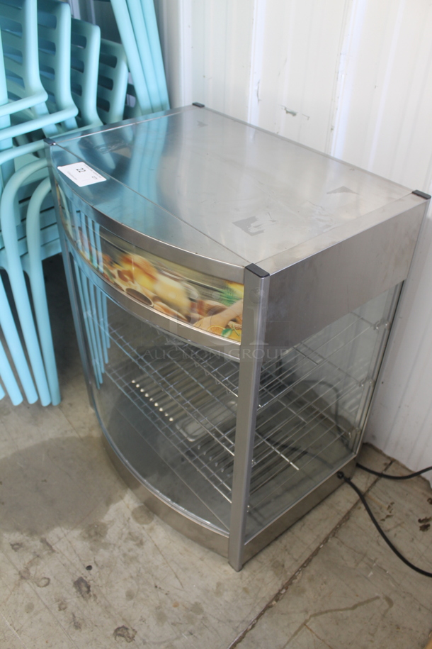 RTR-137L Stainless Steel Commercial Countertop Heated Display Case Merchandiser. 110-120 Volts, 1 Phase. Tested and Working! - Image 2 of 7