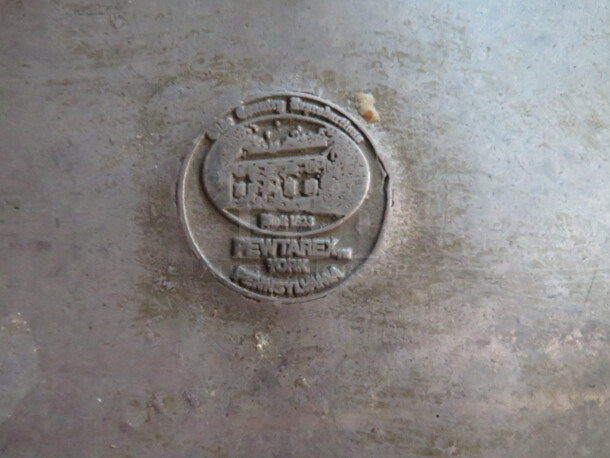 Double Handle Pewter Serve Platter. 10XBID - Image 2 of 2