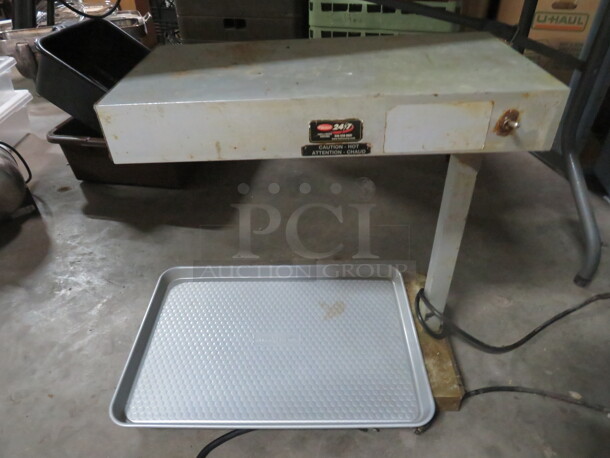 One Hatco Glo Ray Heat Lamp. 15X23X22 - Image 1 of 1