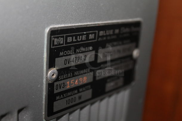 Blue M OV-472A-2 Metal Gray Countertop Stabil-Therm Constant Temperature Cabinet. - Image 6 of 6