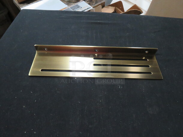 One NEW Watermark 12X3 Brass Shelf. - Image 2 of 2