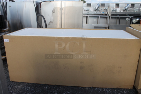 BRAND NEW! Planter w/ Wood Pattern Exterior.