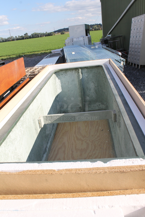 BRAND NEW! Planter w/ Wood Pattern Exterior. - Image 2 of 3