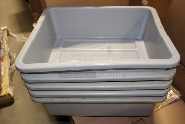 TOP OF THE LINE! Rubbermaid 3351 Undivided Bus Tub / Utility Box Pack of 5. 7 1/8 gal Capacity
21-1/2x17-1/8x7  - Image 3 of 4