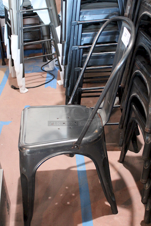 FDW Restaurant Dining Chairs, Indoor/Outdoor, Metal, 18 Inch Seat Height. 4x Your Bid - Image 2 of 6