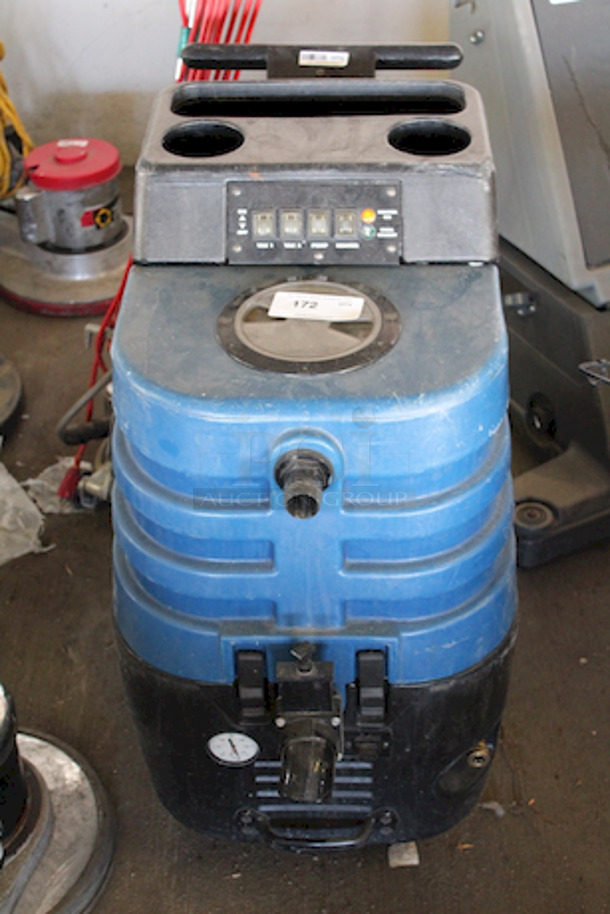 POWER-FLITE RUG EXTRACTOR PFX1300, With Water Heater. 10-1/2 Gallon Solution Tank, 13 Gallon Recovery Tank. 