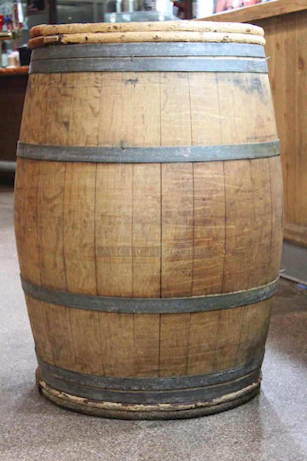 AWESOME! Wood Barrel.
28x38 - Image 3 of 4