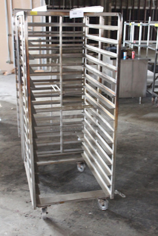 Baxter BXDSS-15B2 Roll-In Double Oven Rack (15) Slides Hold (30) 18" 28-1/2x36x70