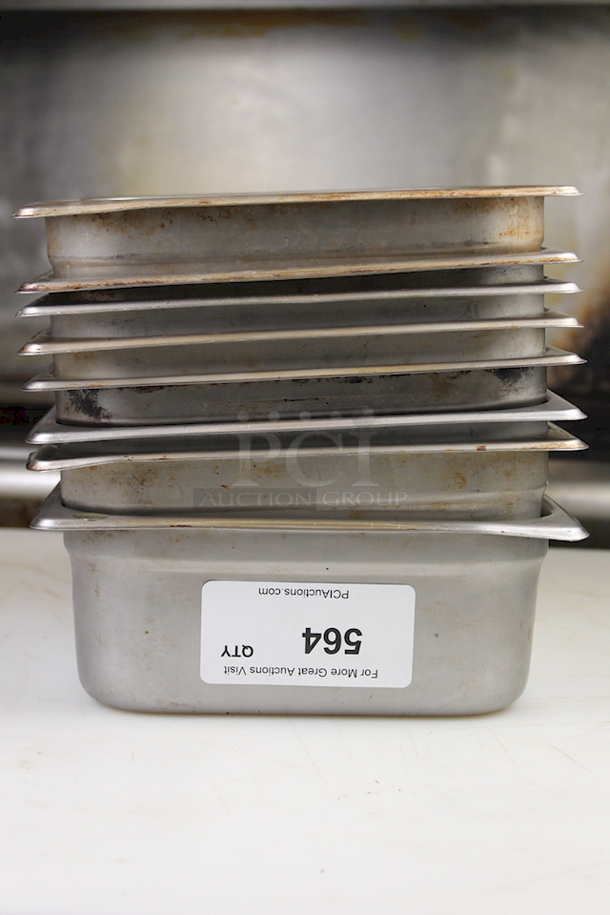 Steam Table 1/2 Pans x 4". 9x Your Bid - Image 9 of 9